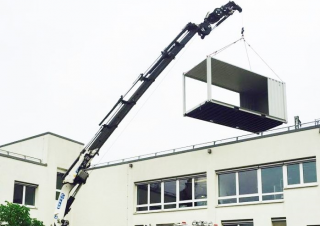 Hydraulické nakládací jeřáby Effer 955 8S