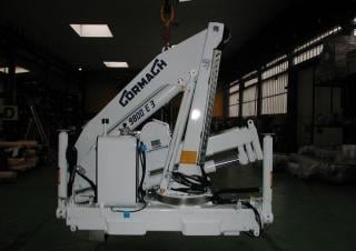 Hydraulické nakládací jeřáby Cormach 9800 E2