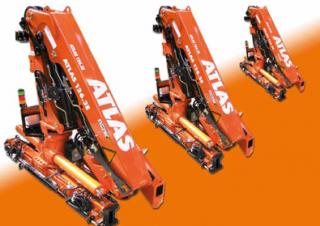 Hydraulické nakládací jeřáby Atlas AK 126.3E A1SL 