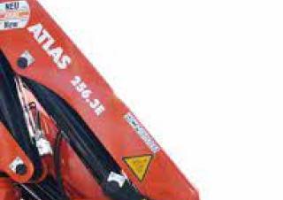Hydraulické nakládací jeřáby Atlas AK 256.3E A6  