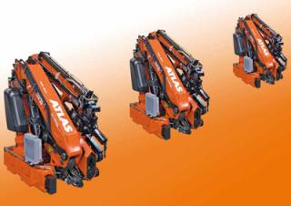 Hydraulické nakládací jeřáby Atlas AK 380.3E A3 