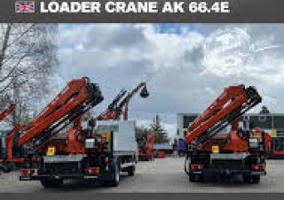 Hydraulické nakládací jeřáby Atlas AK 66.4E A3L 