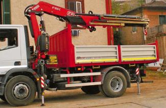 Hydraulické nakládací jeřáby Fassi F 155 A 0.24 e-active