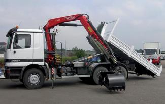 Hydraulické nakládací jeřáby Fassi F 165 A 0.21 e-active