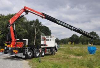 Hydraulické nakládací jeřáby Fassi F 245 A 2.22 e-dynamic