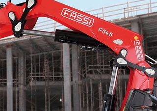 Hydraulické nakládací jeřáby Fassi F 545 RA 2.22 xe-dynamic