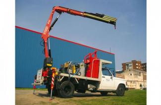 Hydraulické nakládací jeřáby Fassi F 65 A 0.21 e-active