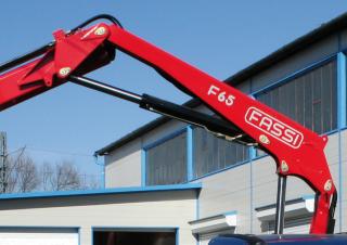 Hydraulické nakládací jeřáby Fassi F 65 A 0.21 e-active
