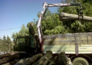 Hydraulické nakládací jeřáby Pesci FS 44Z