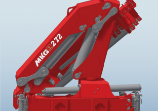 Hydraulické nakládací jeřáby MKG HLK 272 SHP a2