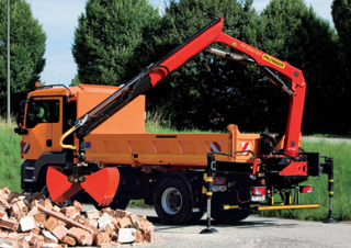 Hydraulické nakládací jeřáby Palfinger PK 8501 B