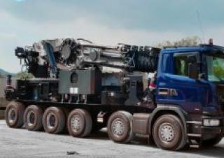 Hydraulické nakládací jeřáby Pesci SE 3505