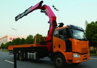 Hydraulické nakládací jeřáby Sany SPK 38502 A