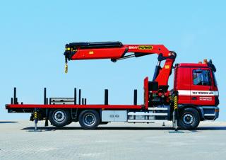 Hydraulické nakládací jeřáby Sany SPK 42502 E