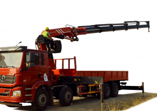 Hydraulické nakládací jeřáby Sany SPK 61502 B