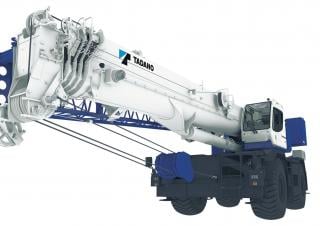 Jeřáby pro těžký terén Tadano GR-900EX-4