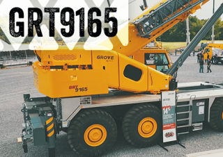 Jeřáby pro těžký terén Grove GRT9165