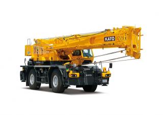 Jeřáby pro těžký terén Kato SR-500 LX
