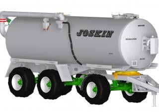 Technologie kejdy a hnoje Kalové cisterny Joskin TETRALINER 28000 RL