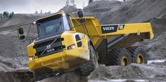 Kloubové dampry Volvo A25F