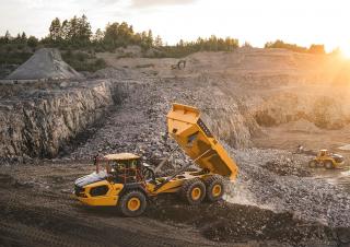 Kloubové dampry Volvo A40