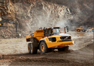 Kloubové dampry Volvo A60H 
