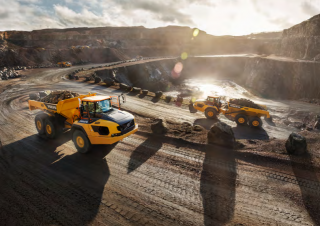 Kloubové dampry Volvo A60H 