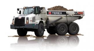 Kloubové dampry Terex TA 250