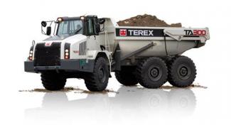 Kloubové dampry Terex TA 300