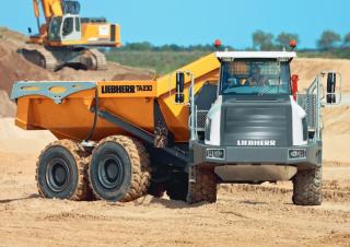 Kloubové dampry Liebherr TA230