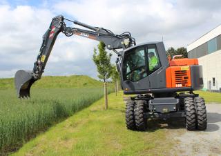 Kolová rypadla Atlas 160 W-SR