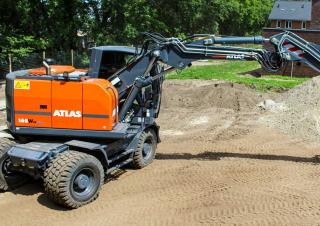 Kolová rypadla Atlas 165 W