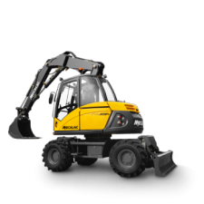 Kolová rypadla Mecalac 714 MW e