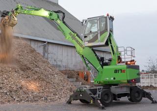 Manipulátory s materiálem Sennebogen 817M E 