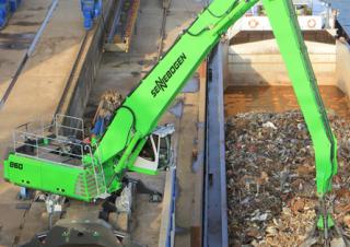 Manipulátory s materiálem Sennebogen 860M E Hybrid