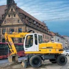 Kolová rypadla Liebherr A 312 Litronic