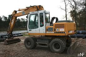 Kolová rypadla Liebherr A 900 B Litronic