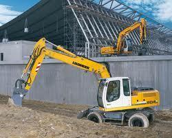 Kolová rypadla Liebherr A 904 Litronic