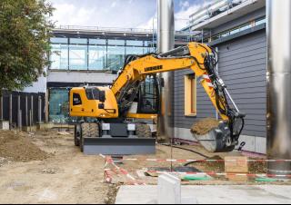 Kolová rypadla Liebherr A 914 C Litonic