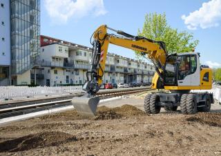 Kolová rypadla Liebherr A 914 Compact Litronic