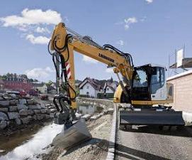 Kolová rypadla Liebherr A 914 Compact Litronic