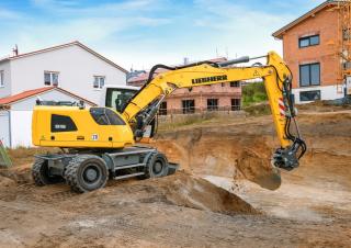 Kolová rypadla Liebherr A 916 Litronic