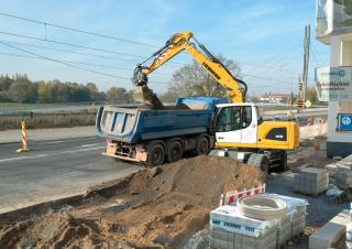 Kolová rypadla Liebherr A 916 Litronic