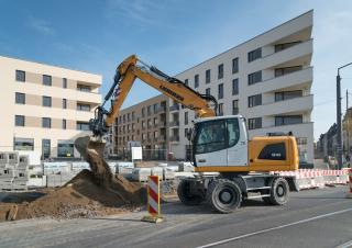 Kolová rypadla Liebherr A 916 Litronic G6.0