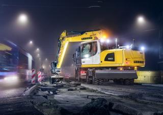 Kolová rypadla Liebherr A 920 Litronic G6.0