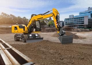 Kolová rypadla Liebherr A 920 Litronic
