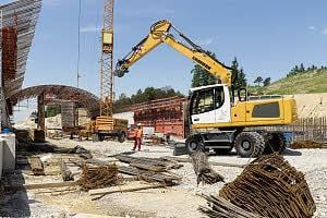 Kolová rypadla Liebherr A 924 Litronic