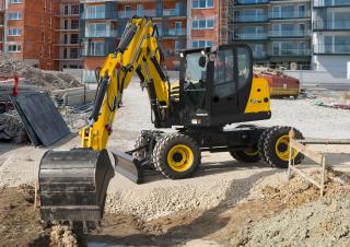 Kolová rypadla Yanmar B 110 PB