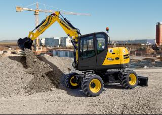 Kolová rypadla Yanmar B 95 2PB