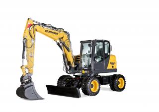 Kolová rypadla Yanmar B 95 2PB